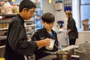 Hard at work - campusNYC is the culinary summer camp high school students love.