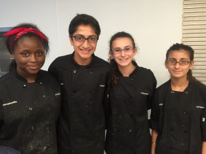 Another one of the Chopped! teams from the summer, now available at our culinary arts holiday break session.