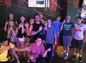 We Went to Laser Tag - Summer Culinary Camp