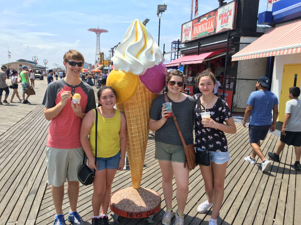 culinary summer camp nyc visits coney island