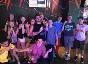 We Went to Laser Tag - Summer Culinary Camp
